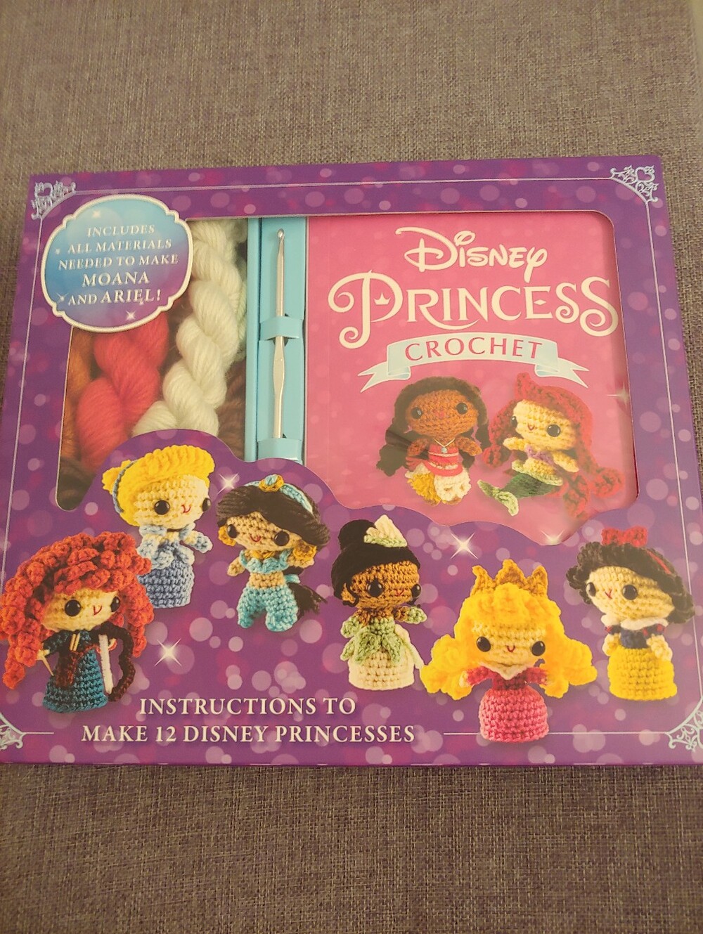 Disney Princess Crochet Set